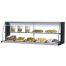 Turbo Air TOMD-75HB Open Display Merchandiser 75-Inch L Non Ref. Top Case-High, 2 Tiers, Black