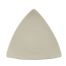 C.A.C. TRG-7, 7-Inch Porcelain White Triangular Flat Plate, 3 DZ/CS