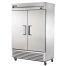 True TS-49-HC, 54.13-Inch 49 cu. ft. Bottom Mounted 2 Section Solid Door Reach-In Refrigerator
