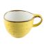 C.A.C. TUS-1-SFL, 8.5 Oz 3.62-Inch Porcelain Sunflower Dessert Cup, 3 DZ/CS