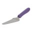 Winco TWP-51P, 4-5.8x2-3.8-Inch Pie Server with Offset Blade, Purple Handle, NSF