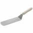 Winco TWP-91, Offset Flexible Turner with Perforated Blade and White Polypropylene Handle