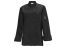 Winco UNF-7KL Black Women's Tapered Fit Chef Jacket, L, EA