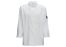 Winco UNF-9WS White Ventilated Tapered Fit Chef Shirt, S, EA