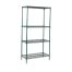 Winco VEXS-1848, 18x48x74-Inch 4-Tier Wire Shelving Set, Epoxy Coated
