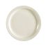 C.A.C. WAS-9, 9.75-Inch Porcelain Plate with Narrow Rim, 2 DZ/CS