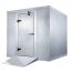 Coldline WCS6X6-FL, 6.56x6.56x7.5-Feet S/S Walk-in Cooler Box with Floor