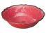 Winco WDM001-506, 7.5-Inch Dia 0.8 Qt. Ardesia Lusia Melamine Hammered Bowl, Red, 24/CS