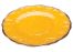 Winco WDM001-601, 9-Inch Dia Ardesia Lusia Melamine Plate, Yellow, 24/CS