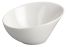 Winco WDP003-201, 6.5-Inch Dia 0.5 Quart Ardesia Rimini Porcelain Angeled Bowl, Creamy White, 36/CS