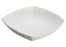 Winco WDP019-101, 10-Inch Ardesia Sefton Porcelain Square Dish, Bright White, 12/CS