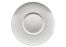 Winco WDP022-109, 11.12-Inch Dia Ardesia Zendo Porcelain Wide Rim Plate, Bright White, 12/CS