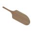 Thunder Group WDPP1236, 12x14-Inch Wooden Pizza Peel, Round Blade, 36-Inch Overall