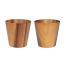 Wilmax ZG-660820, 8.4 Oz 6-Inch Dia Acacia Wood Cone Shaped Cup, 36/CS