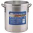 Winco AXSI-12, 12-Quart Induction Ready Aluminum Stock Pot with 4-mm Stainless Steel Bottom, NSF