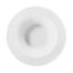 Wilmax WL-880102/6C, 9-Inch White Porcelain Deep Plate, 4/SET