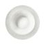 Wilmax WL-880102/A, 9-Inch White Porcelain Deep Plate, 24/PACK