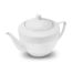Wilmax WL-880110, 30 oz Julia White China Porcelain Tea Pot, 18/CS