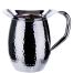Winco WPB-2H, 2-Quart Hammered Bell Pitcher, Stainless Steel