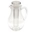 Winco WPIT-19, 2-Quart Clear Polycarbonate Pitcher with Ice Chamber