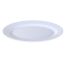 Yanco CAT-2020 20.5x14-Inch Catering Melamine Oval White Plate, 6/CS