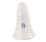 Yanco JS-SS 4-Inch Porcelain Jersey Salt Shaker, 48/CS