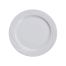 Yanco MM-9 9.75-Inch Miami Porcelain Round White Plate, 24/CS