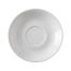 Yanco PS-36 4.5-Inch Piscataway Porcelain Round White Saucer, 36/CS