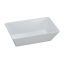 Yanco RM-610 9.75x5.875x2.5-Inch Rome Melamine Restangular White Tray, 24/CS