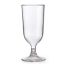 Yanco SM-12-G 3x5.5-Inch 12 Oz Clear Plastic Stemware Goblet Glass, 24/CS