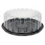 Pactiv YEH897010000 9-Inch Deep Cake Container with Dome Lid, 100/CS