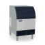 Atosa YR280-AP-161 Undercounter Ice Maker with 88 lb Storage Bin, Half-Diced Cube, 283 lbs/Day