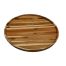 Wilmax ZG-660016, 16-Inch Acacia Wood Round Stackable Plate, 12/CS