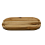 Wilmax ZG-660414, 14x8-Inch Acacia Wood Cutting Board, 12/CS