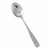 Winco 0010-03, Lisa Heavyweight Dinner Spoon, 18/0 Stainless Steel, Mirror Finish, 12/Pack