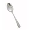 Winco 0014-03, Dominion Medium Weight Dinner Spoon, 18/0 Stainless Steel, Vibro Finish, 12/Pack