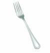 Winco 0021-05, Continental Extra Heavyweight Dinner Fork, 18/0 Stainless Steel, Mirror Finish, 12/Pack