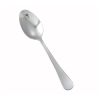 Winco 0082-01, Windsor Medium Weight Teaspoon, 18/0 Stainless Steel, Vibro Finish, Clear View 24/Pack