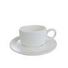 Yanco PA-001 7 Oz 3.5-Inch Paris Porcelain Round Super White Stackable Cup With Smooth Surface, 36/CS
