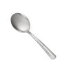 C.A.C. 1001-04, 6-Inch 18/0 Stainless Steel Dominion Bouillon Spoon, DZ