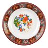 Thunder Group 1110TP 12 Oz 10.38 Inch Asian Peacock Melamine Round Soup Plate, DZ