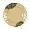 Thunder Group 1206J 6 Inch Asian Wei Melamine Curved Rim Plate, DZ