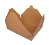 Safepro Eco SB12 34 Oz 6.4375x5.1875x1.5-Inch Take-Out Recyclable Kraft Paper Container #12, 240/CS