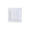 Fineline Settings 1604-WH, 4.5-inch Solid Squares White Cocktail Plate, 120/CS
