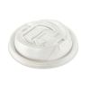 Dart 16RCL, White Plastic Cup Lid with a Reclosable Tab, 1000/Cs