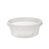 Fineline Settings 17CPDLC08, 8 Oz ReForm Polypropylene Takeout Deli Container with Lid, 240/CS