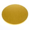 SafePro 18RG, 18-Inch Gold Round Cardboard Trays, 6/PK