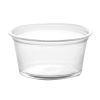 Dart 200PC, 2 Oz Conex Clear Complements Portion Polypropylene Container, 2500/Cs. Lids Are Sold Separately