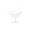 PacknWood 209MBCOUPE, 0.25 Oz 2.7-Inch Dia Transparent Waved Cup, 288/CS