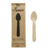 PacknWood 210CCB11W, 4.3-inch Wrapped Mini Wooden Spoon, 500/CS
